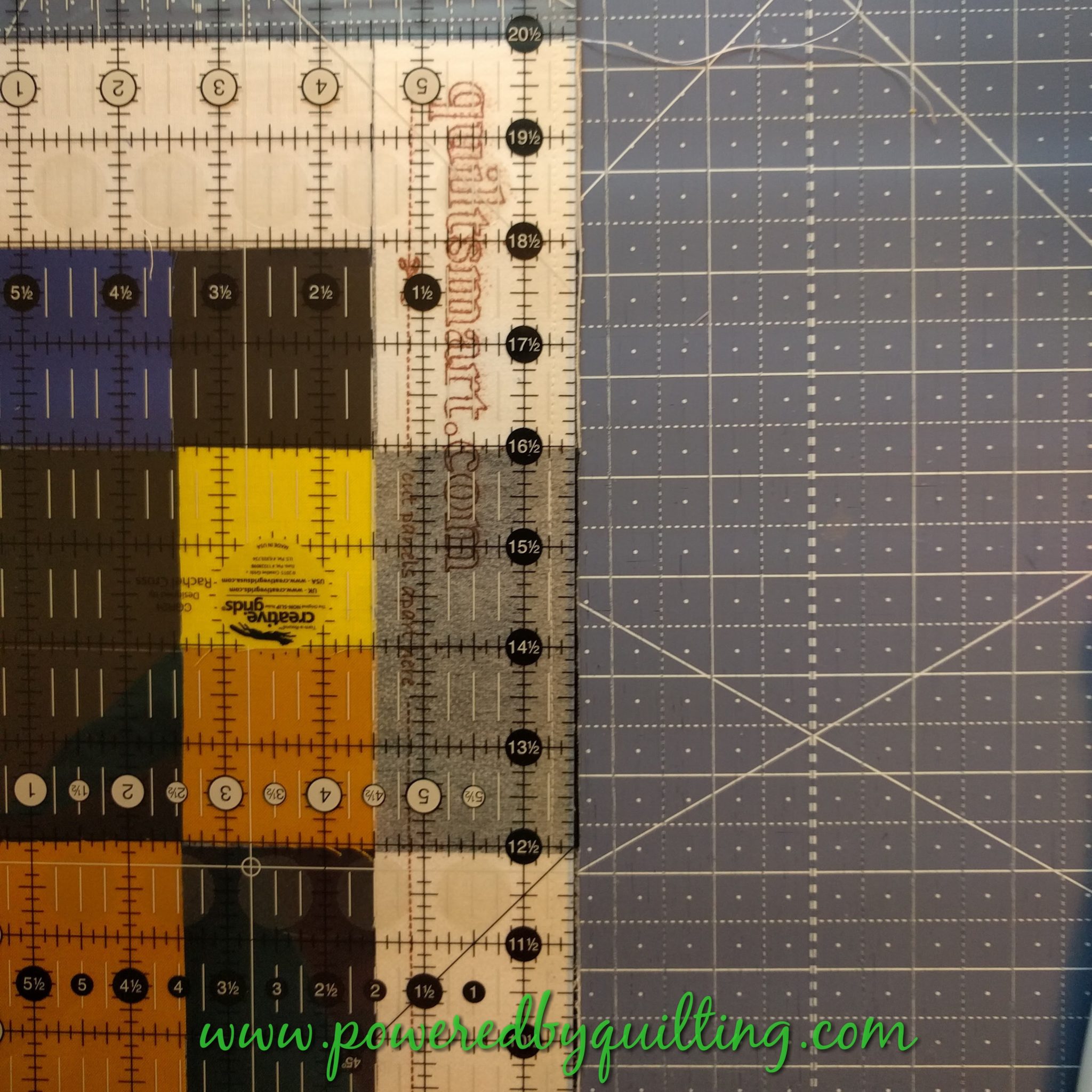 Fusible Grid Madness Aka Tutorial – Powered By Quilting