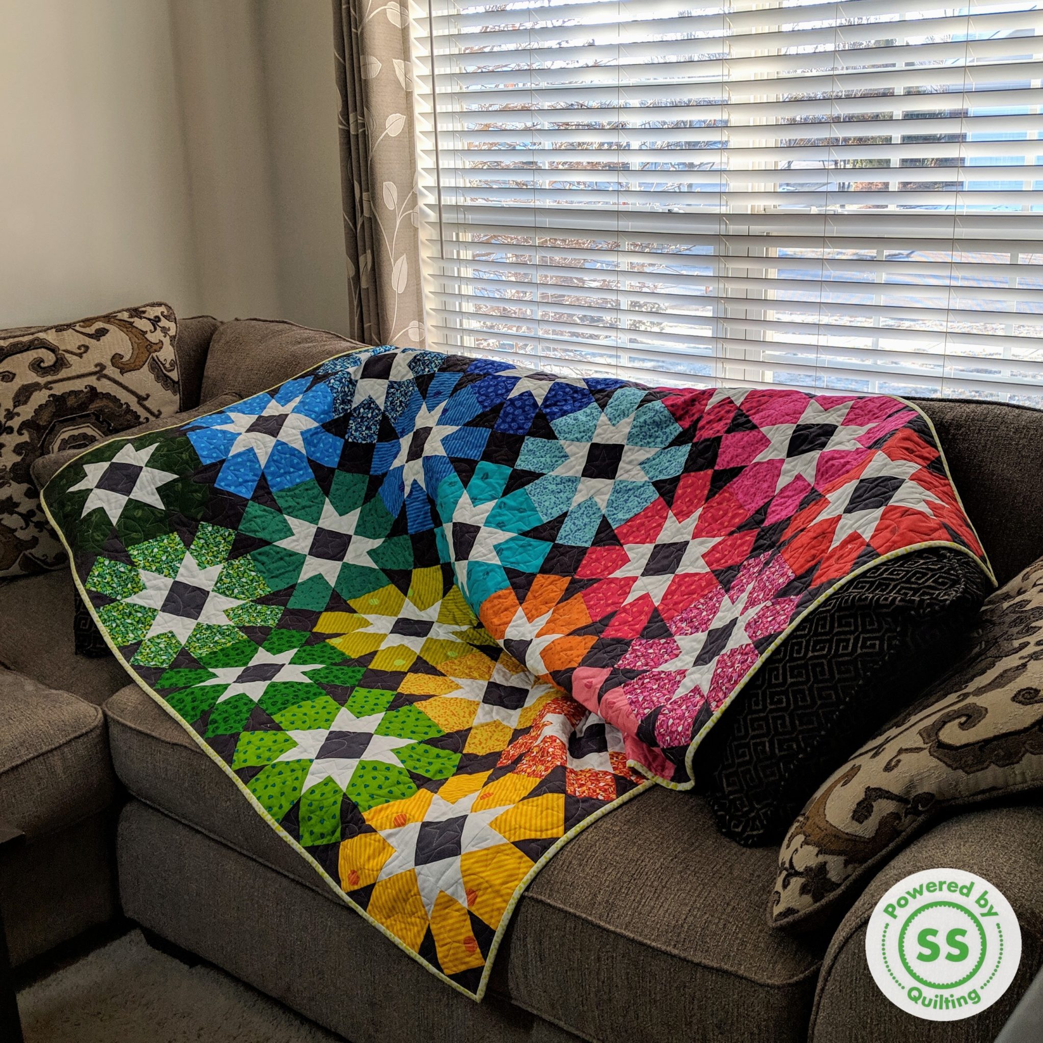 Color Burst Quilt Pattern! – Powered By Quilting