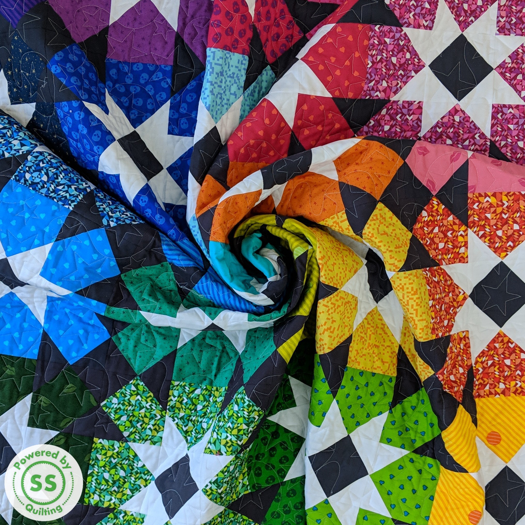 Color Burst Quilt Pattern! – Powered By Quilting